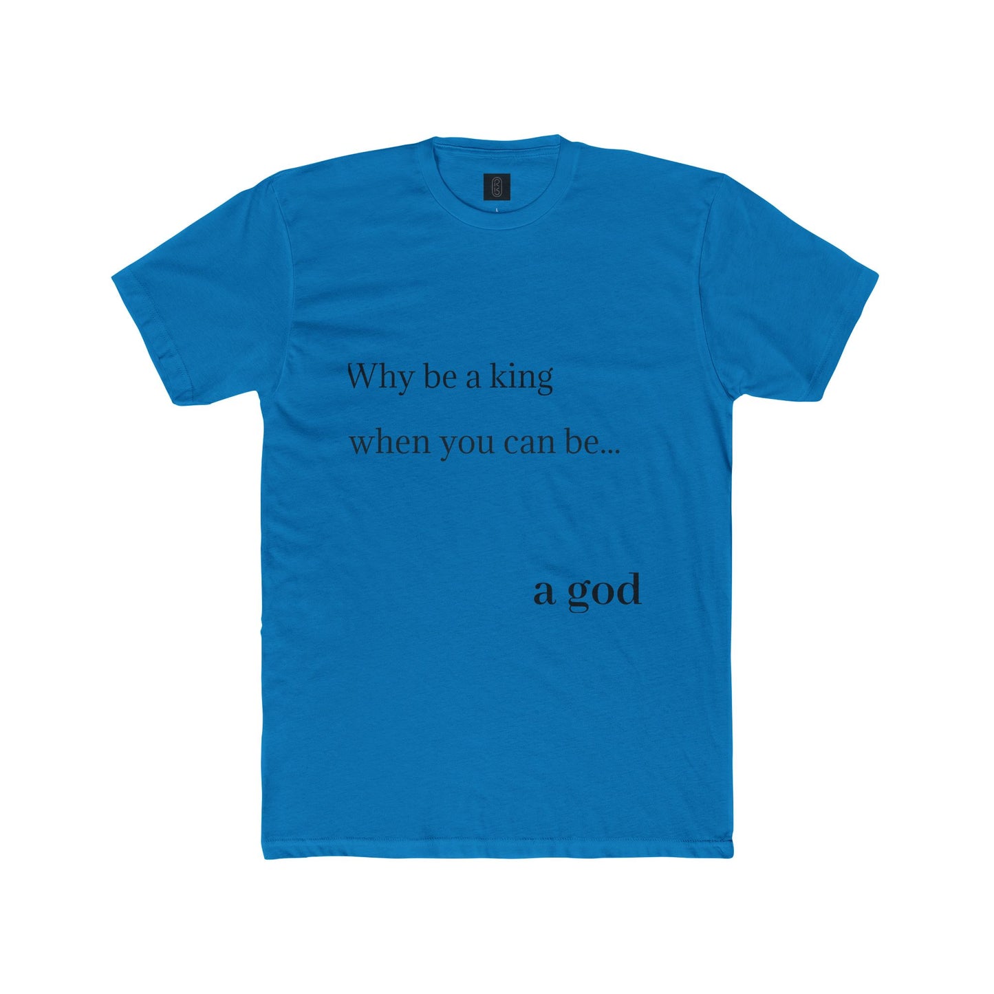 Unisex Cotton Crew Tee