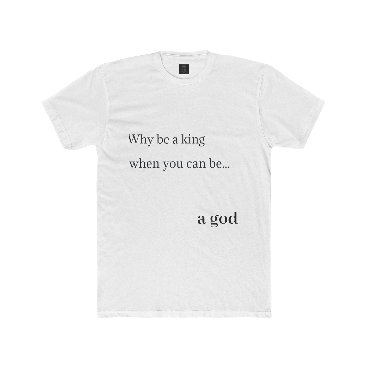 Unisex Cotton Crew Tee