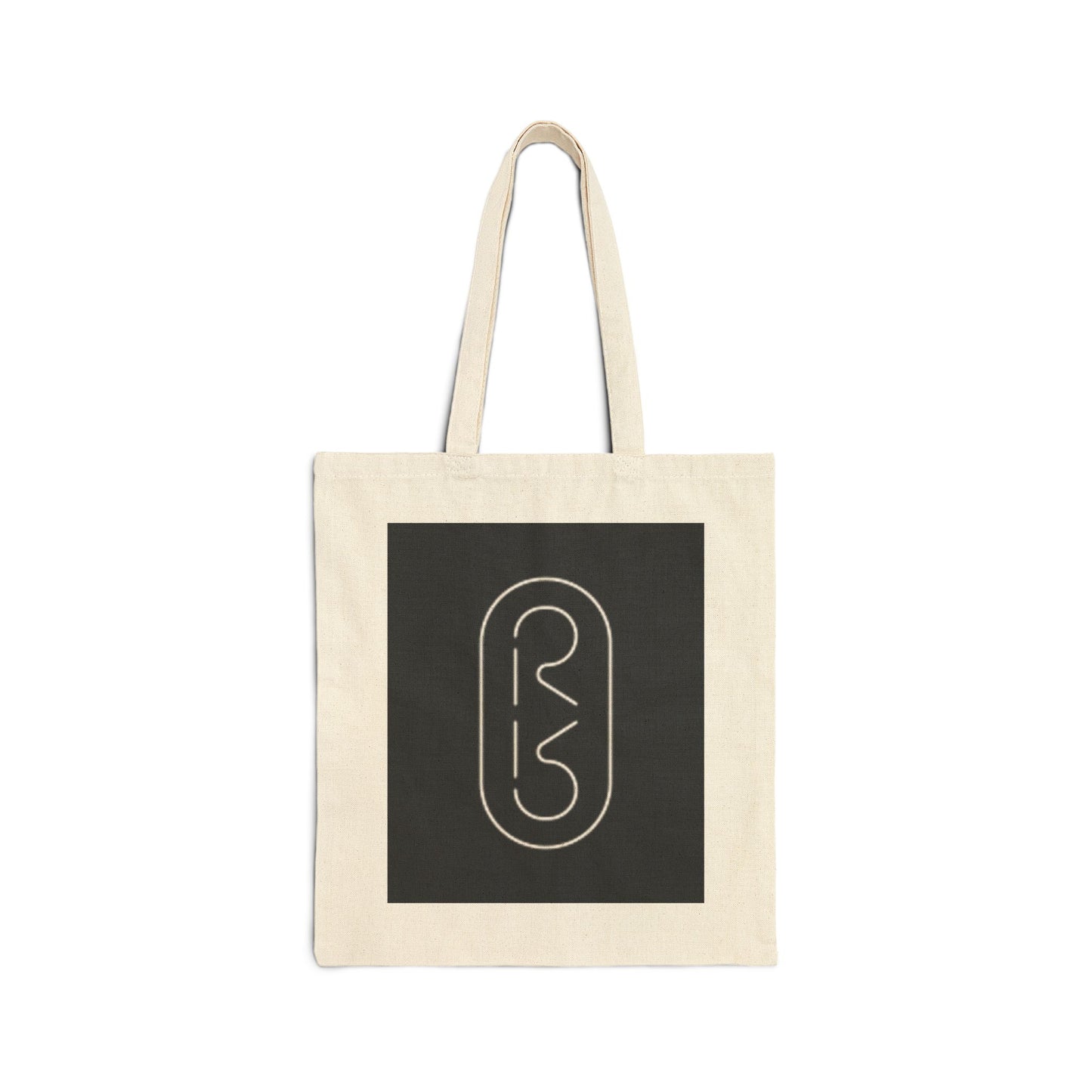 Joyful Cotton Canvas Tote Bag - Stylish & Eco-Friendly